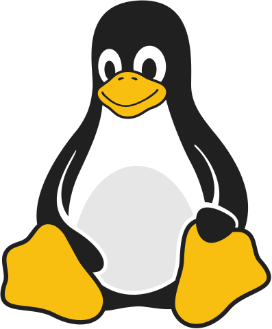 By gg3po, Iwan Gabovitch - Tux Flat SVG, based on File:NewTux.svg by gg3po which is based on File:Tux.png by Larry Ewing, GPL, https://commons.wikimedia.org/w/index.php?curid=48629023